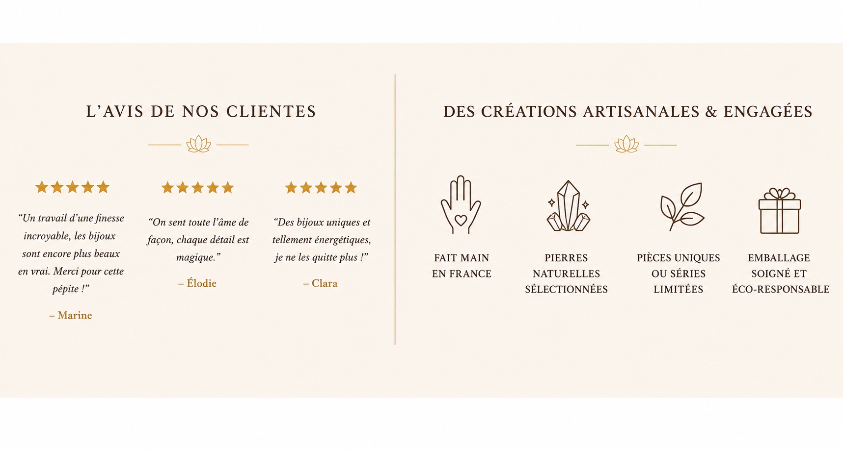 avis client