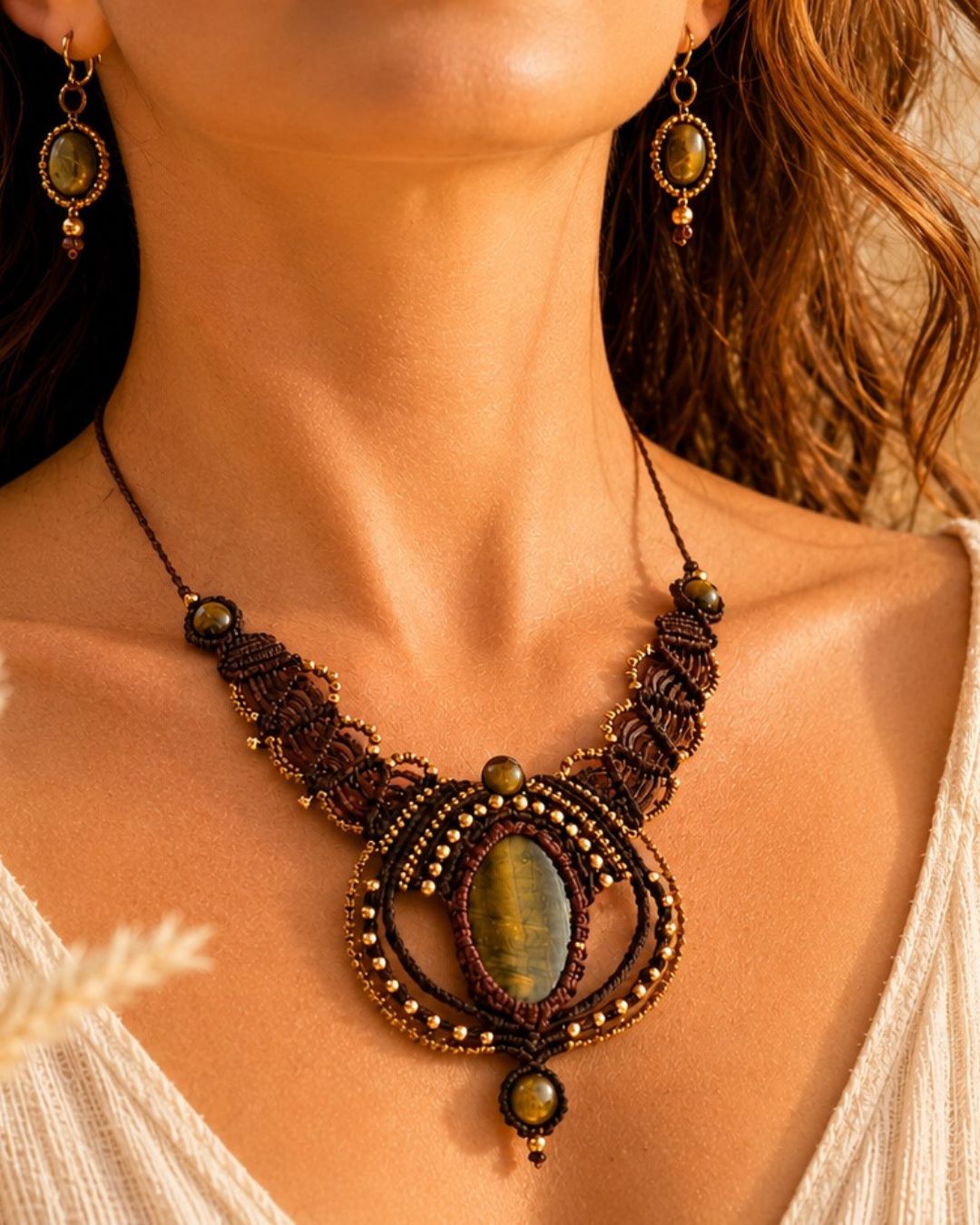 collier boheme bordeaux